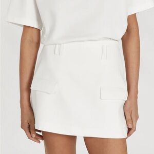 Dissh white mini skirt